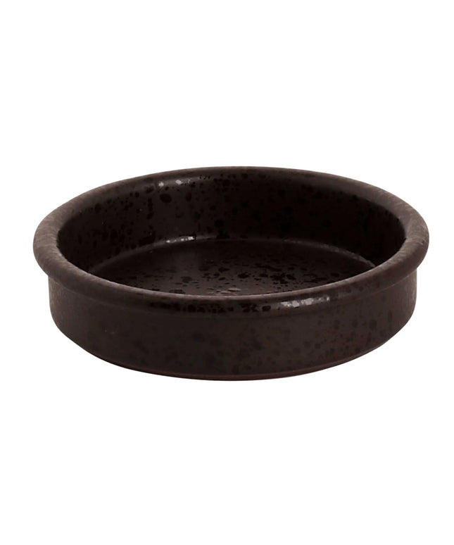 GGM Gastro (24 pcs) MOON - Tapas Oven Dish - Ø120mm - Black