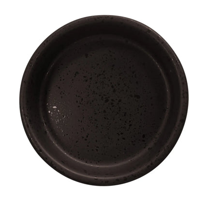 GGM Gastro (24 pcs) MOON - Tapas Oven Dish - Ø140mm - Black