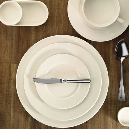 GGM Gastro (24 pcs) PERA | Plate - flat - Porcelain - Ø270mm - Cream