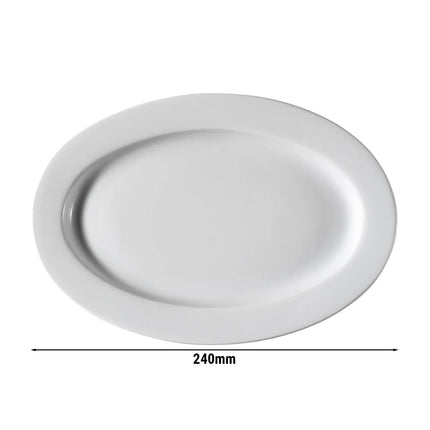 GGM Gastro (24 pcs) PERA | Plates - Porcelain - 240x240mm - White