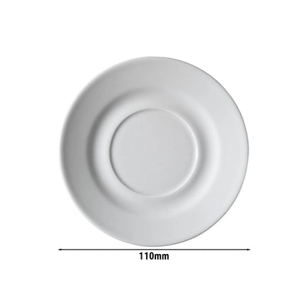 GGM Gastro (24 pcs) PERA White - Coffee saucers - Ø110mm - White