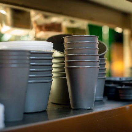 GGM Gastro (24 pcs) Polycarbonate Cup (reusable) - 300ml - Grey