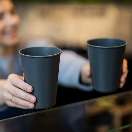 GGM Gastro (24 pcs) Polycarbonate Cup (reusable) - 500ml - Grey
