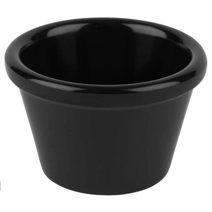 GGM Gastro (24 pcs) Ramekin - CASUAL - Melamine - 50ml - round - Ø60mm - Black