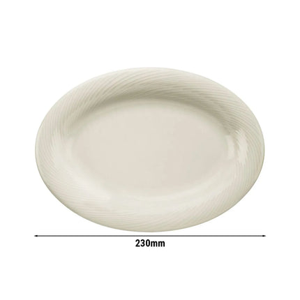 GGM Gastro (24 pcs) SEMPRE | Platter - Porcelain - 230x230mm - Cream