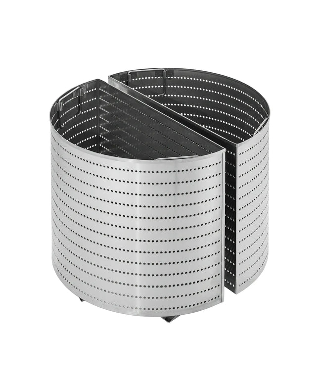GGM Gastro 2x GN 1/1 half-round Fryer Basket Set for Boiling Pan - Ø560xH440mm - 150L - GN 1/1