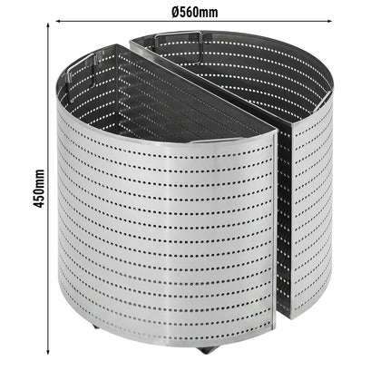 GGM Gastro 2x GN 1/2 Boiling Pan Basket 900 Series - Ø710xH450mm - for 200L