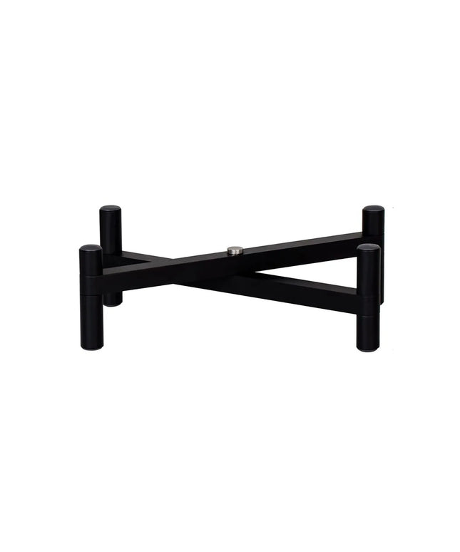 GGM Gastro (3 pcs) Buffet Stand - foldable - Powder-coated stainless steel - Black - Height: 70mm - suitable for platters & plates from 210mm