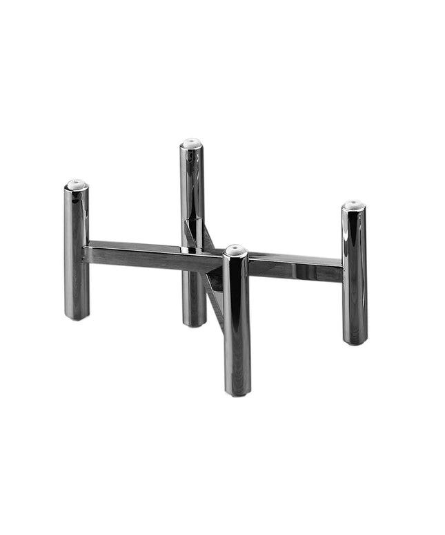 GGM Gastro (3 pcs) Buffet Stand - foldable - Stainless steel - Height: 70mm - suitable for platters & plates from 210mm