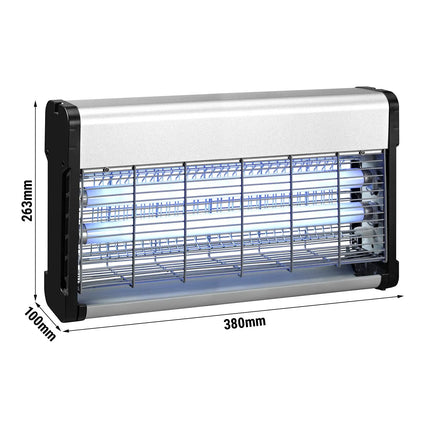 GGM Gastro (3 pcs) - Commercial Electric Fly Killer - 80m² - 2x10W