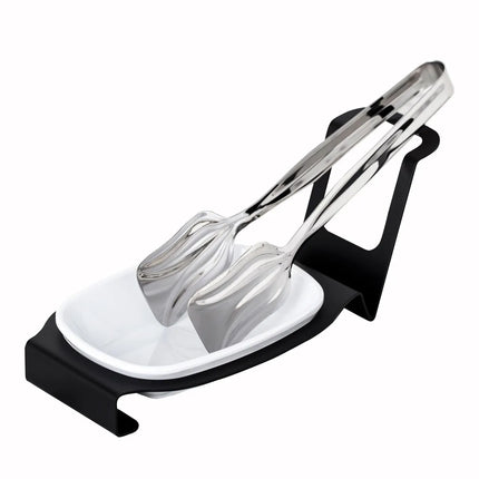 GGM Gastro (3 pcs) Spoon Rest - Oval - Stainless Steel - 105x140x90mm
