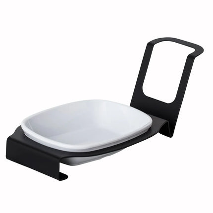 GGM Gastro (3 pcs) Spoon Rest - Oval - Stainless Steel - 105x140x90mm