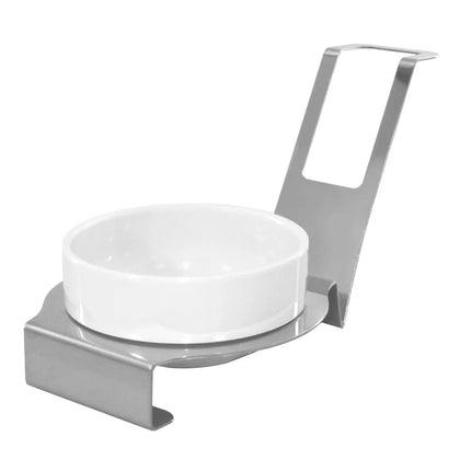 GGM Gastro (3 pcs) Spoon Rest - Round - Stainless Steel - Ø140mm x H145mm