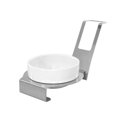 GGM Gastro (3 pcs) Spoon Rest - Round - Stainless Steel - Ø140mm x H145mm