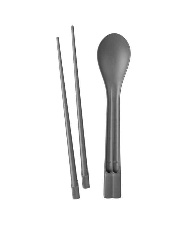 GGM Gastro (30 pcs) Reusable Chopsticks & Spoon Set - Grey