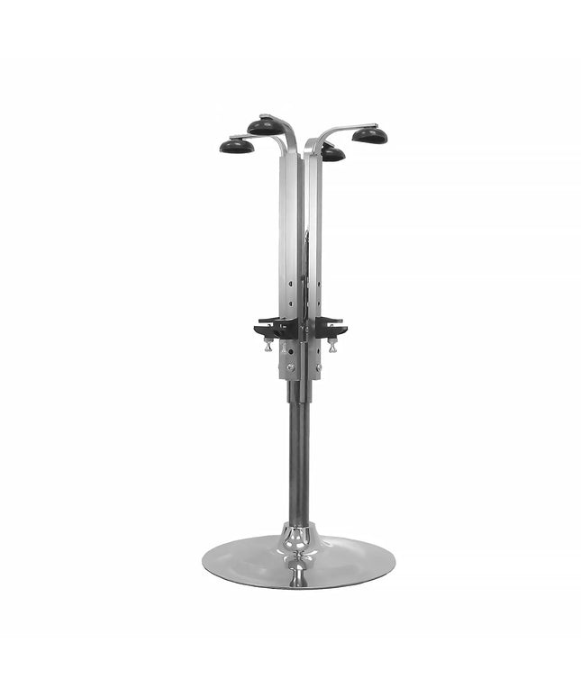 GGM Gastro (4 Bottle) Bottle Wall Rack - Wall Mount - 445x330x95mm - Aluminium