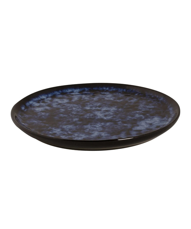 GGM Gastro (4 pcs) BAMA BLUE | Canapé Plate - flat - Stoneware - Ø150mm - Blue