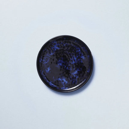 GGM Gastro (4 pcs) BAMA BLUE | Canapé Plate - flat - Stoneware - Ø150mm - Blue