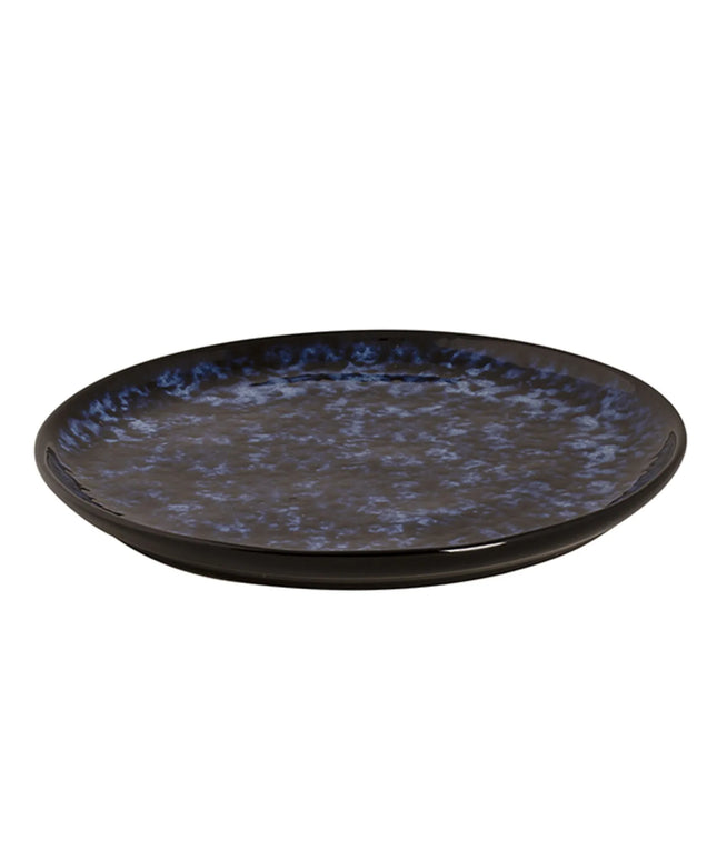 GGM Gastro (4 pcs) BAMA BLUE | Plate - flat - Stoneware - Ø210mm - Blue
