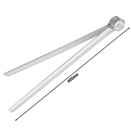 GGM Gastro (4 pcs) Barbecue tongs - Length: 400mm - Stainless steel