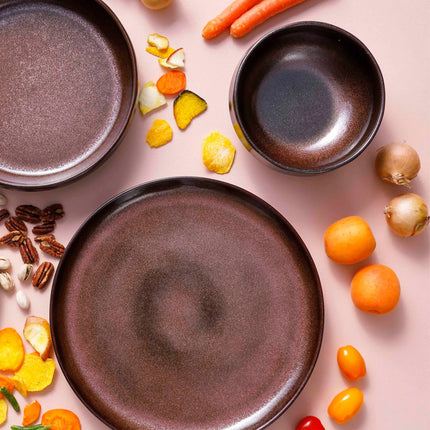 GGM Gastro (4 pcs) Bowl - BAMA COPPER - Stoneware - Ø 150mm - Copper
