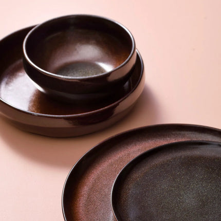 GGM Gastro (4 pcs) Bowl - BAMA COPPER - Stoneware - Ø 150mm - Copper