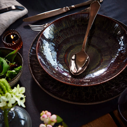 GGM Gastro (4 pcs) Bowl - Vittoria - Stoneware - Ø 240mm - Brown