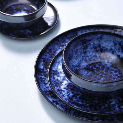 GGM Gastro (4 pcs) Dessert Bowl - BAMA BLUE - Stoneware - round - Ø 120mm - Blue