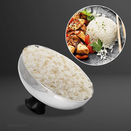 GGM Gastro (4 pcs) Food Presentation Ring - Stainless Steel - Ø80mm