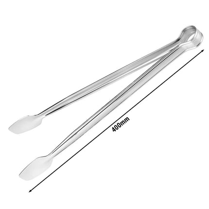 GGM Gastro (4 pcs) Grill tongs - Length: 400mm - Stainless steel