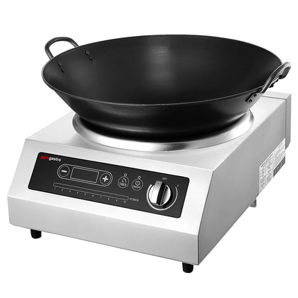 GGM Gastro (4 pcs) Induction wok - 3.5kW - 1 cooking zone - Ø 460mm - incl. wok