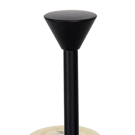 GGM Gastro (4 pcs) Jam Etagere / Buffet Stand - Powder-coated Stainless Steel - Black - Height: 120mm - with 3 shelves