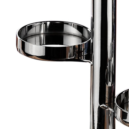 GGM Gastro (4 pcs) Jam Etagere / Buffet Stand - Stainless steel - Chrome - Ø110mm - with 5 shelves