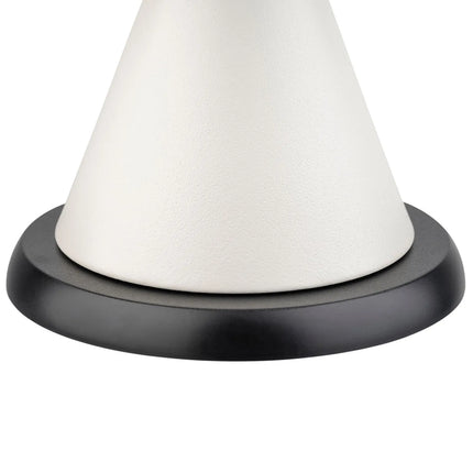 GGM Gastro (4 pcs) LED Table Lamp - CONE - Rechargeable - Cordless - 3-step dimmable - Ø130mm - Whisper White - with Charging Dock