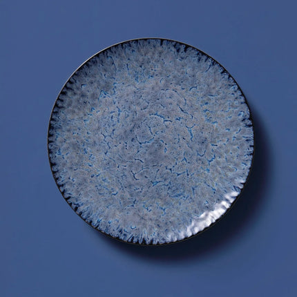 GGM Gastro (4 pcs) LESTER | Plate - flat - Stoneware - Ø270mm - Blue