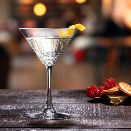 GGM Gastro (4 pcs) Martini glass - ELYSIA - 220 ml - Clear
