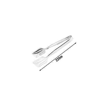 GGM Gastro (4 pcs) Salad tongs - Serving tongs – Stainless Steel – 220 mm