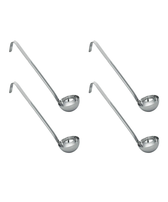 GGM Gastro (4 pcs) Sauce Ladle - 0.09 L - Length: 325mm - Stainless Steel