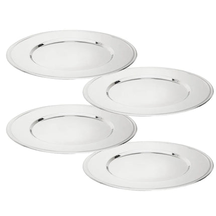 GGM Gastro (4 pcs) Serving Platter - Stainless Steel - Ø330mm
