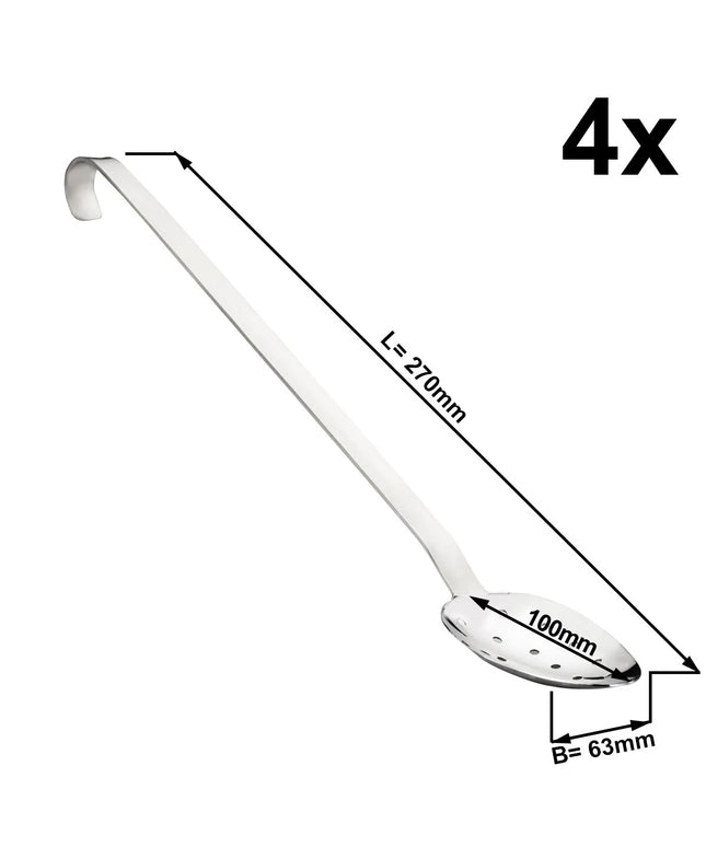 GGM Gastro (4 pcs) Serving Spoon PREMIUM - Ø 63mm - Length: 350mm - Stainless Steel