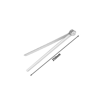 GGM Gastro (4 pcs) Serving tongs - Length: 250mm - Stainless steel