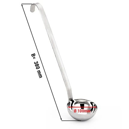 GGM Gastro (4 pcs) Soup Ladle - Ø100mm - Stainless Steel