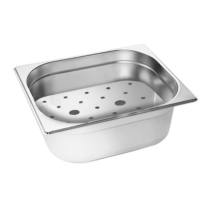 GGM Gastro (4 pcs) Stainless Steel Drainer Plate - for Gastronorm Pan GN 1/1