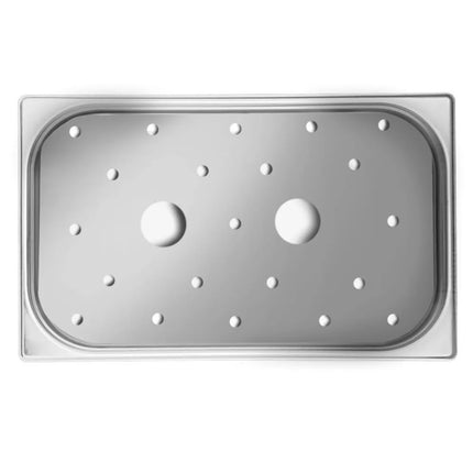 GGM Gastro (4 pcs) Stainless Steel Drainer Plate - for GN 1/3