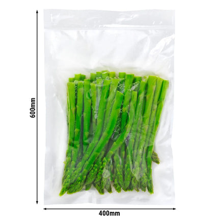 GGM Gastro (400 pcs) Vacuum Bag - Smooth - 400x600mm