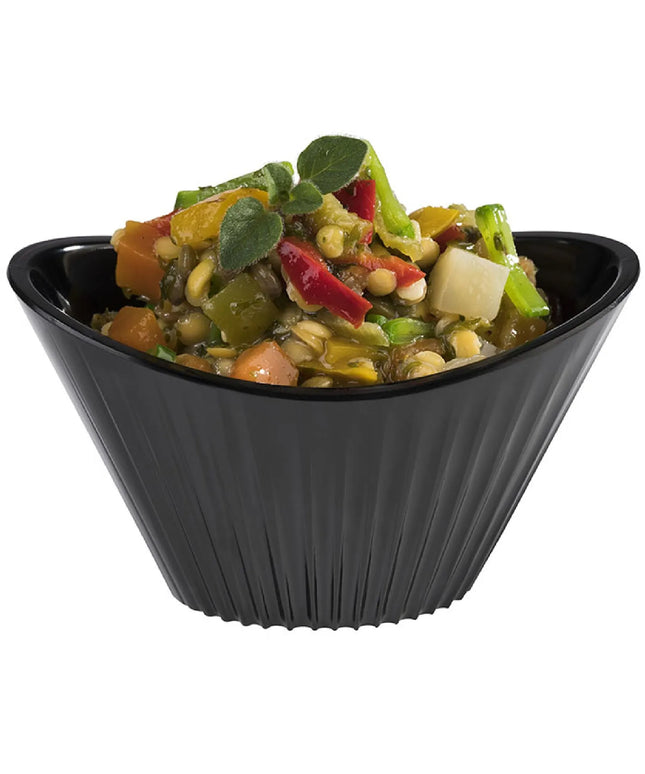 GGM Gastro (48 pcs) Bowl - MINI - Melamine - 70ml - 95x55mm - Depth: 55mm - Black