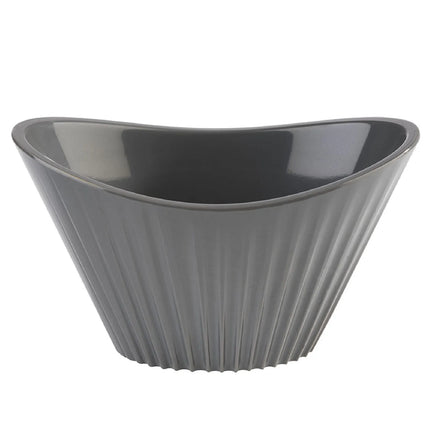 GGM Gastro (48 pcs) Bowl - MINI - Melamine - 70ml - 95x55mm - Depth: 55mm - with carry handles - Grey