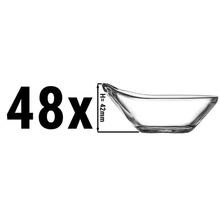 GGM Gastro (48 pcs) Dessert Bowl - GASTROBOUTIQUE - Glass - 84ml