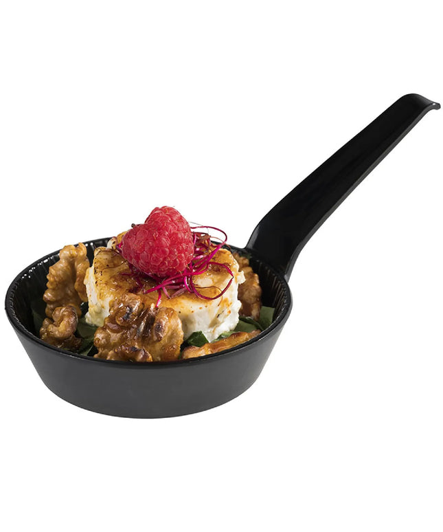 GGM Gastro (48 pcs) Dessert Bowl - MINI - Melamine - 70ml - 155x85mm - Depth: 25mm - Black