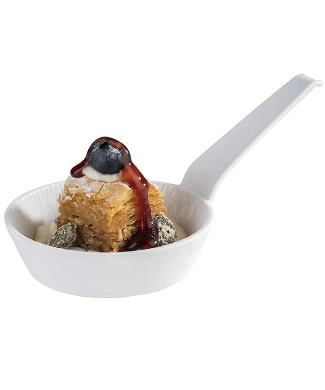 GGM Gastro (48 pcs) Dessert Bowl - MINI - Melamine - 70ml - 155x85mm - Depth: 25mm - White